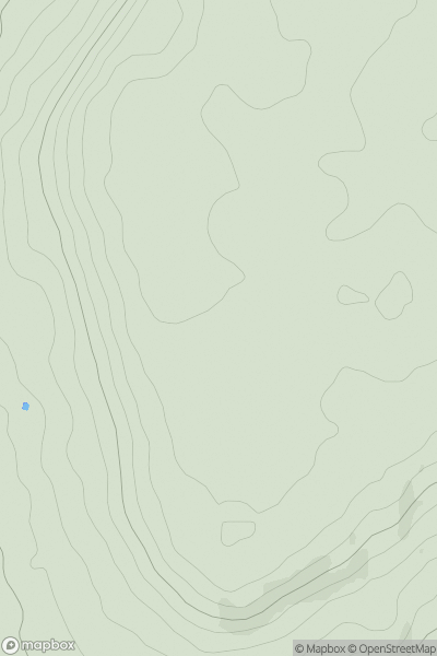 Thumbnail image for North Hill [South West England] [ST098068] showing contour plot for surrounding peak